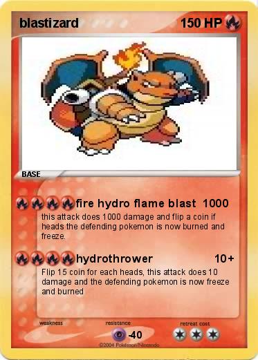 Pokemon blastizard