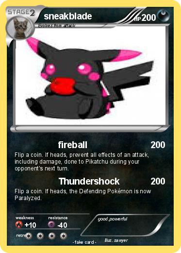 Pokemon sneakblade