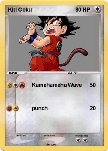 Pokemon Kid Goku