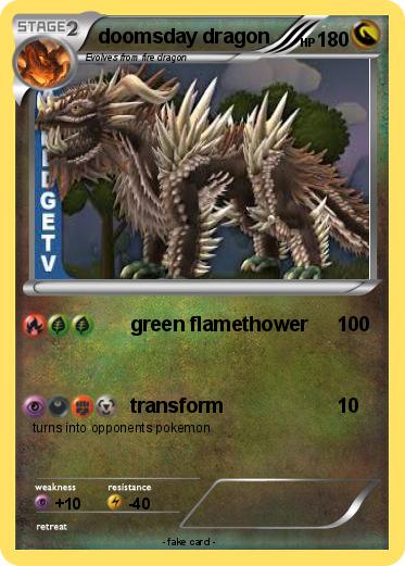 Pokemon doomsday dragon