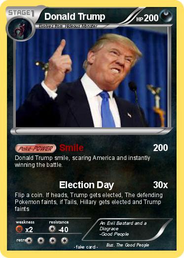 Pokemon Donald Trump