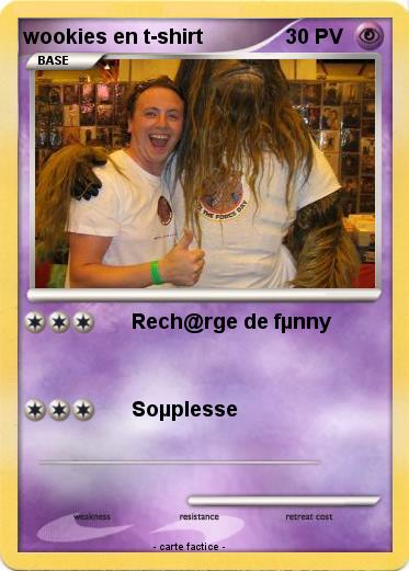 Pokemon wookies en t-shirt