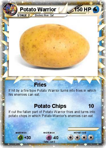 Pokemon Potato Warrior