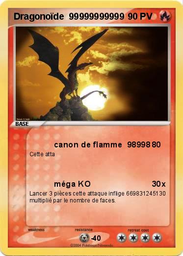 Pokemon Dragonoïde  99999999999