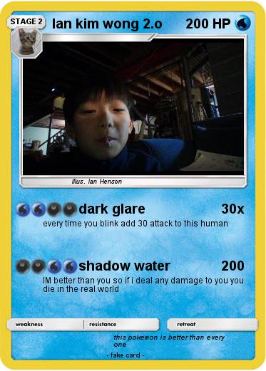 Pokemon Ian kim wong 2.o