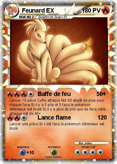 Pokemon Feunard EX