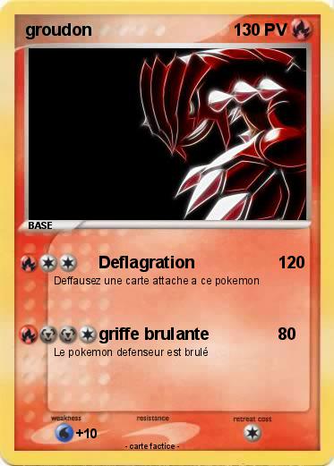 Pokemon groudon