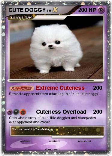 Pokemon CUTE DOGGY
