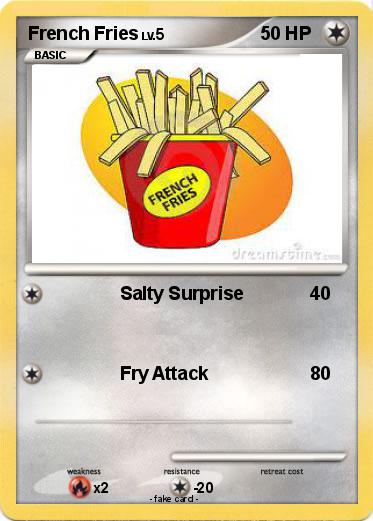 Pokemon French Fries