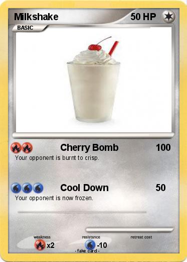 Pokemon Milkshake