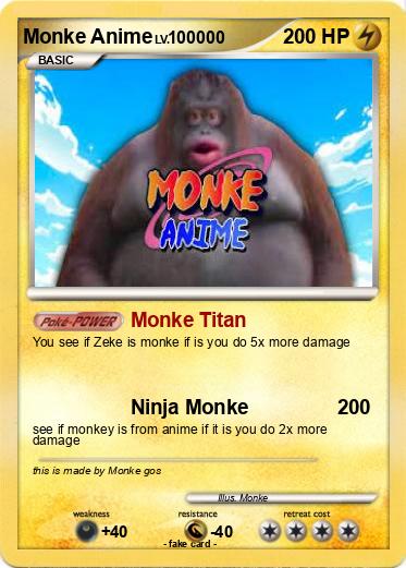 Pokemon Monke Anime