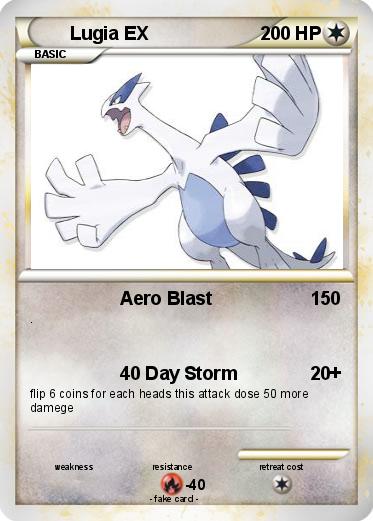 Pokemon Lugia EX