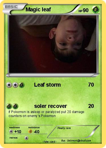 Pokemon Magic leaf