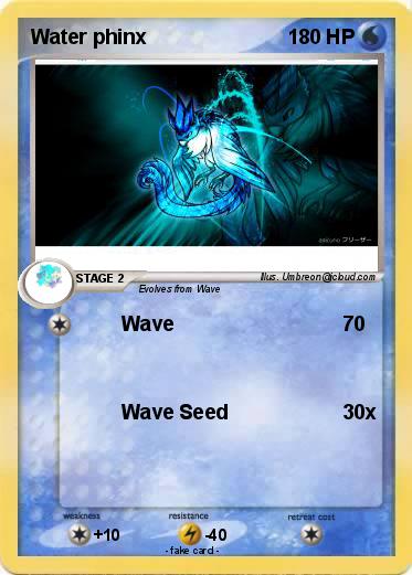 Pokemon Water phinx