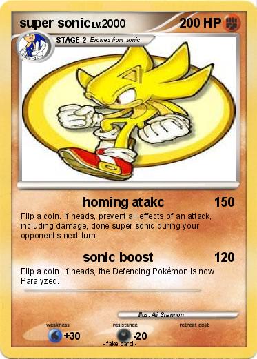 Pokemon super sonic