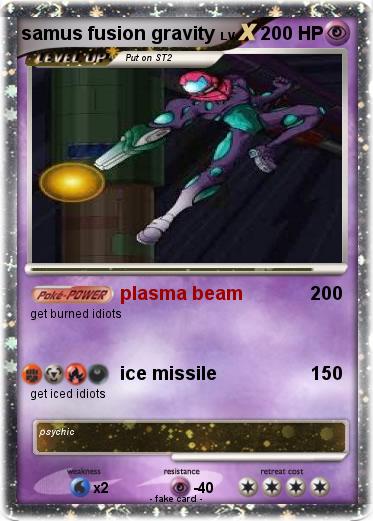 Pokemon samus fusion gravity