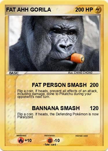 Pokemon FAT AHH GORILA