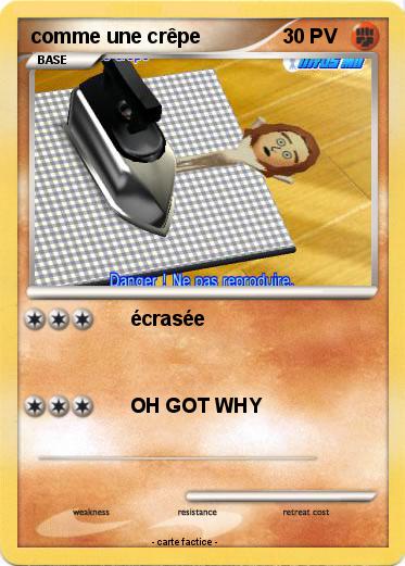 Pokemon comme une crêpe