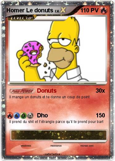 Pokemon Homer Le donuts