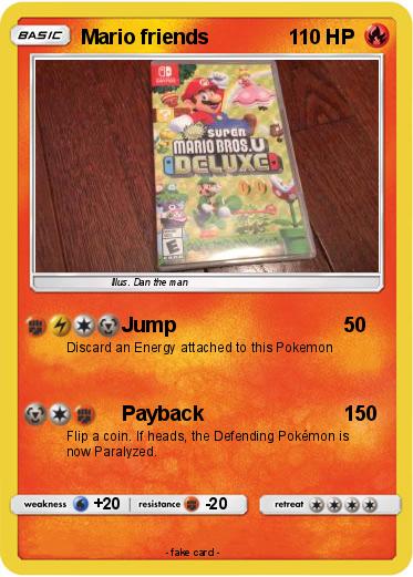 Pokemon Mario friends