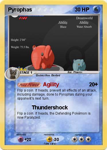 Pokemon Pyrophas