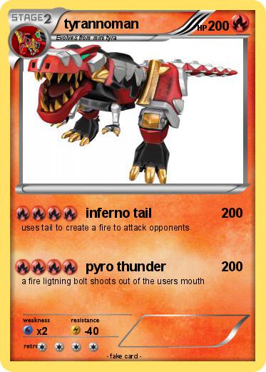 Pokemon tyrannoman