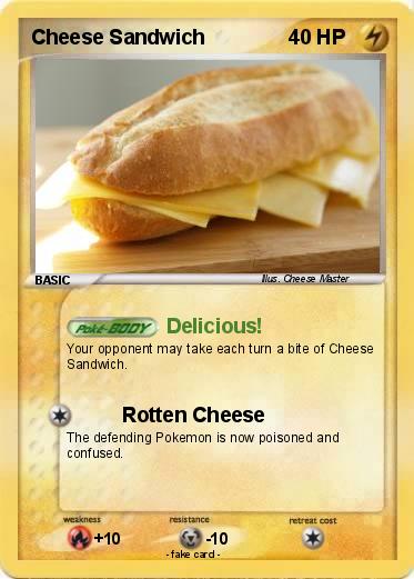 Pokemon Cheese Sandwich