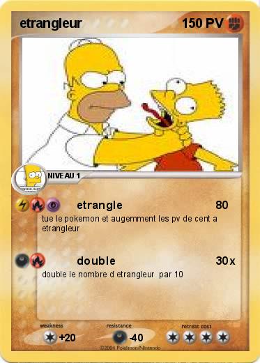 Pokemon etrangleur