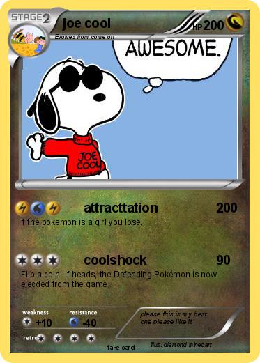 Pokemon joe cool