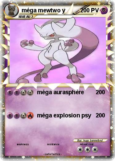 Pokemon méga mewtwo y