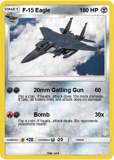 Pokemon F-15 Eagle