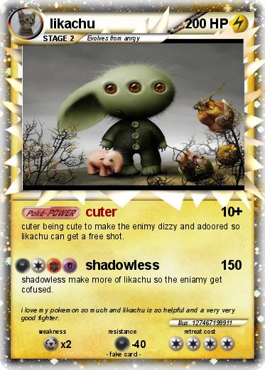 Pokemon likachu