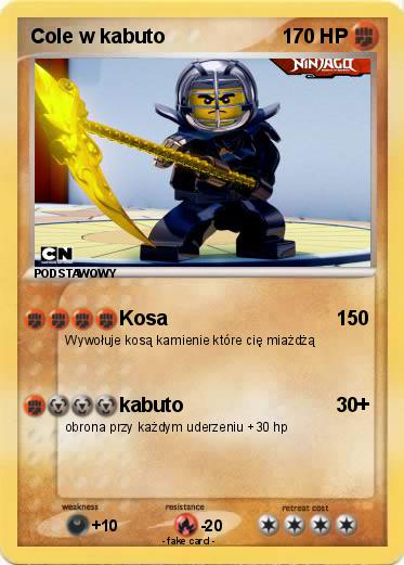 Pokemon Cole w kabuto