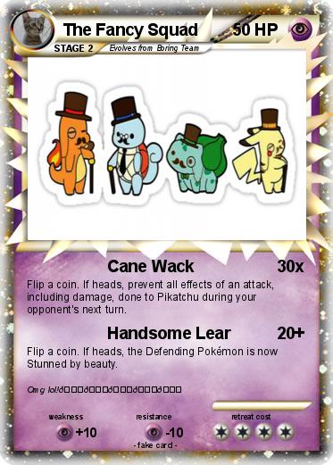 Pokemon The Fancy Squad