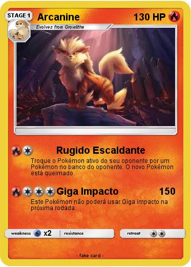 Pokemon Arcanine