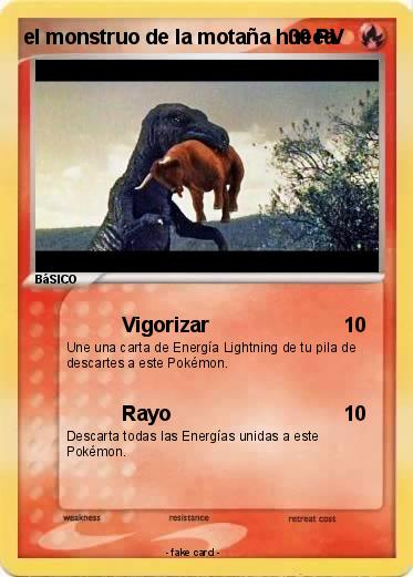 Pokemon el monstruo de la motaña hueca