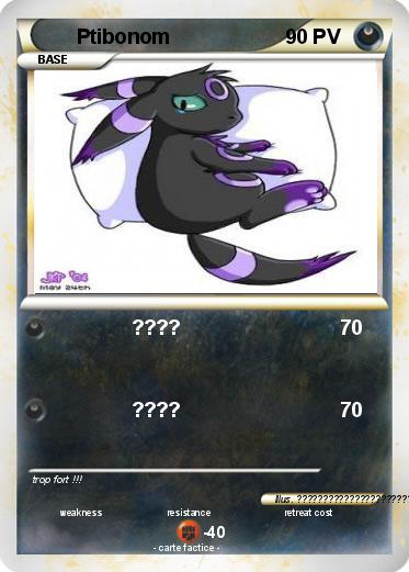 Pokemon Ptibonom