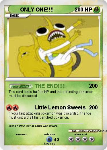 Pokemon ONLY ONE!!!!