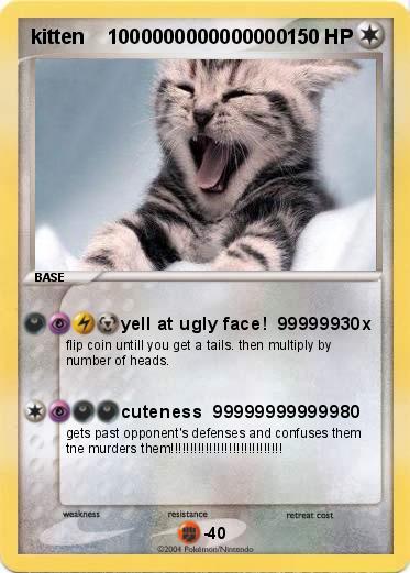 Pokemon kitten    1000000000000000