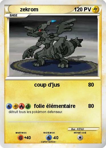Pokemon zekrom