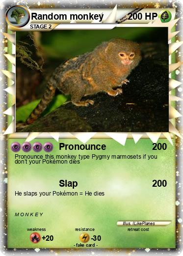 Pokemon Random monkey