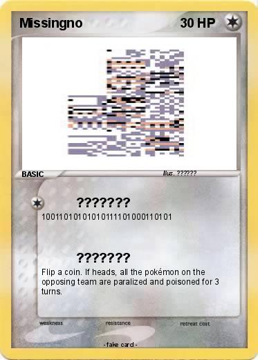 Pokemon Missingno