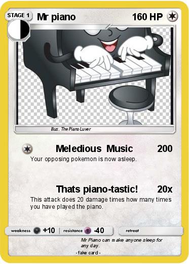 Pokemon Mr piano