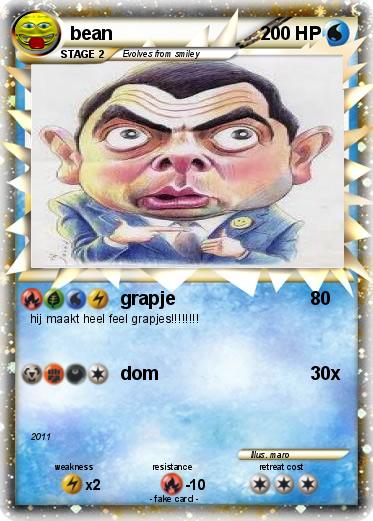 Pokemon bean