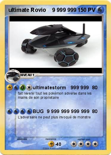 Pokemon ultimate Rovio    9 999 999