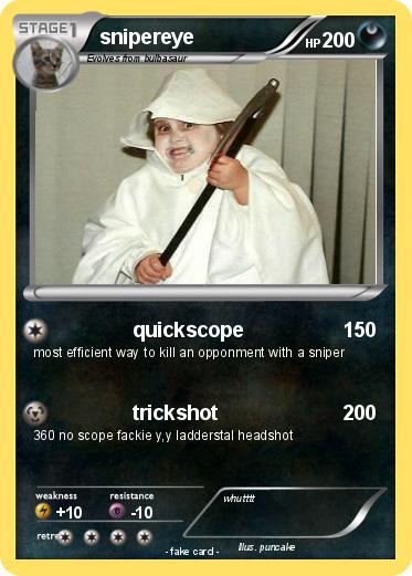 Pokemon snipereye