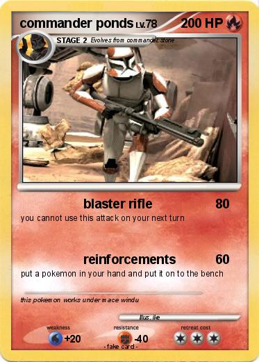 Pokemon commander ponds