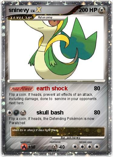 Pokemon sninevy