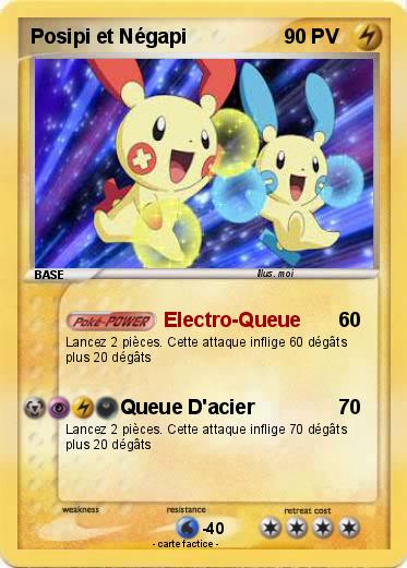 Pokemon Posipi et Négapi