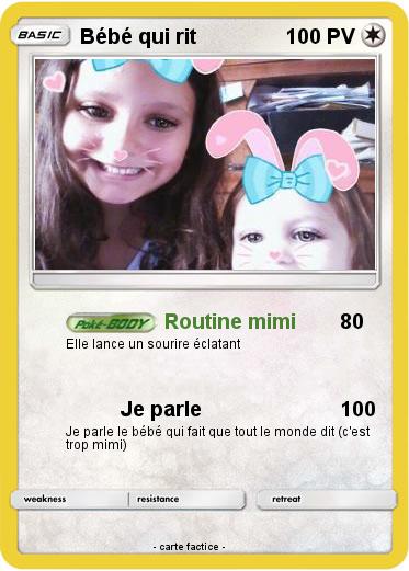 Pokemon Bébé qui rit